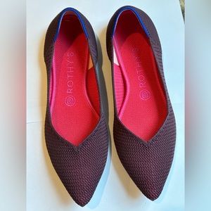 Rothy’s Retired Berry Lattice Stitch Point